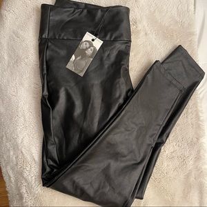 Kendall + Kylie Leather leggings